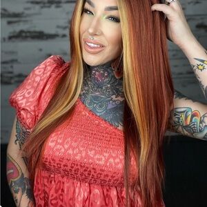 Rebel Gypsy bloody romance wig
